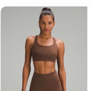 Lululemon Energy Bra Size 6 Java